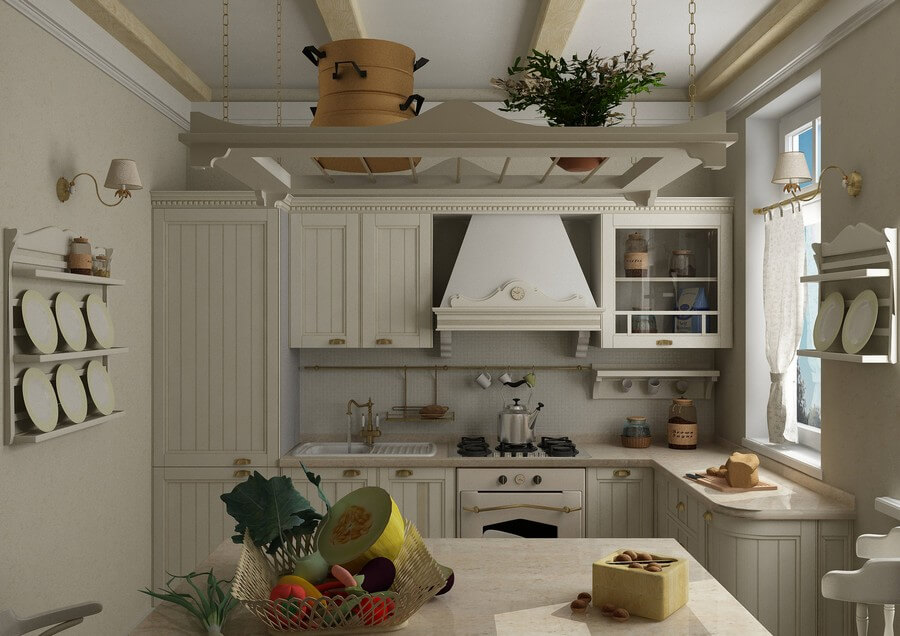 Фото: Дизайн интерьера кухни с вытяжкой