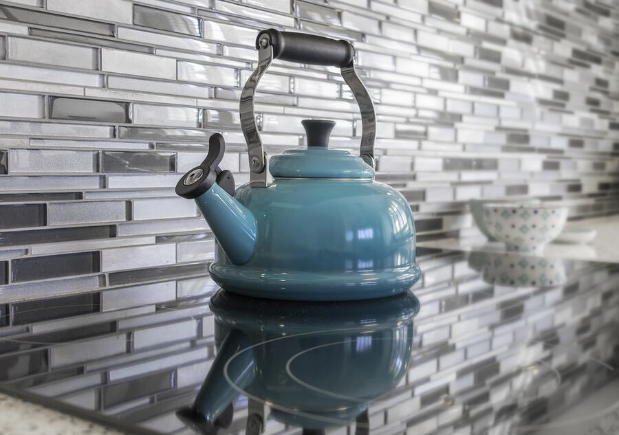 Фото: Чайник на кухне дизайн