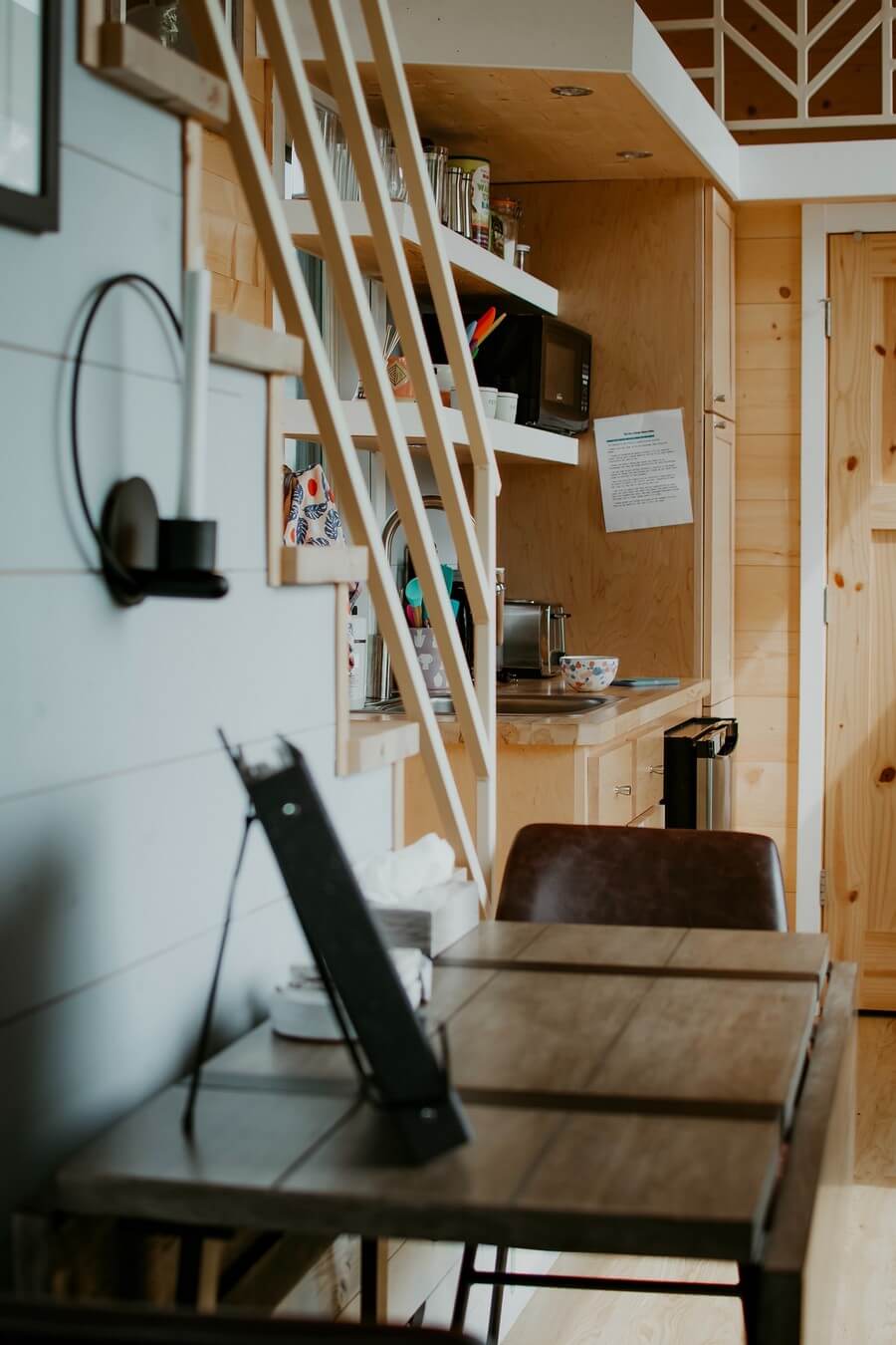 Фото: Дизайн кухни стены вагонка